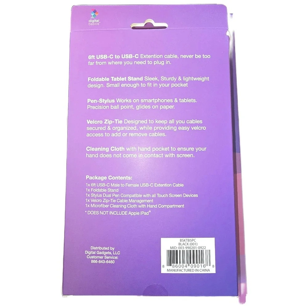 Digital Basics Air Exec Keyboard Case iPad 10th Gen Tablet Master Kit Sleeve Set